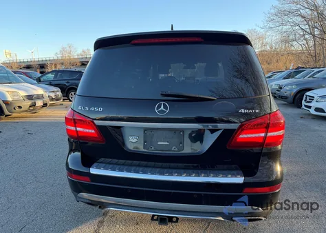 2018 Mercedes-Benz Gls 450 4Matic z USA, uszkodzony, nr VIN 4JGDF6EE3JB038671